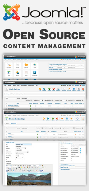 Joomla Open Source Content Management